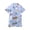 Z2-Sky Blue, variant on YDFCWXW Girl's Pajamas Set Button Down Summer Pajamas Printed Sleepwear Short Sleeve 2 Pc Pjs for Girl 12 M-6 T (Purple, 5-6 Years)