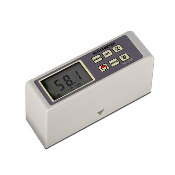Gloss Meter High Precision Paint Coating Plastic Paper Stone Surface Brightness 20°/60° Gloss Measuring Instrument for Precise Calibration