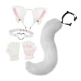 thumbnail image 4 of Conjunto de orejas y cola falsas para disfrazarse Perfecl Accesorio de cosplay para Halloween, 4 of 8