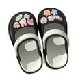 thumbnail image 4 of WZEIIOT Toddler Girls Sandal Cute Cartoon Non Mary Jane Style Breathable Sandals Kids Indoor Outdoor Beach Casual Spring Summer Fall -On Clogs Footwear Garden Shoes, 4 of 4