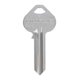 thumbnail image 1 of Llave en blanco tradicional de un solo lado Hillman RU-45 para llavero, 1 of 1