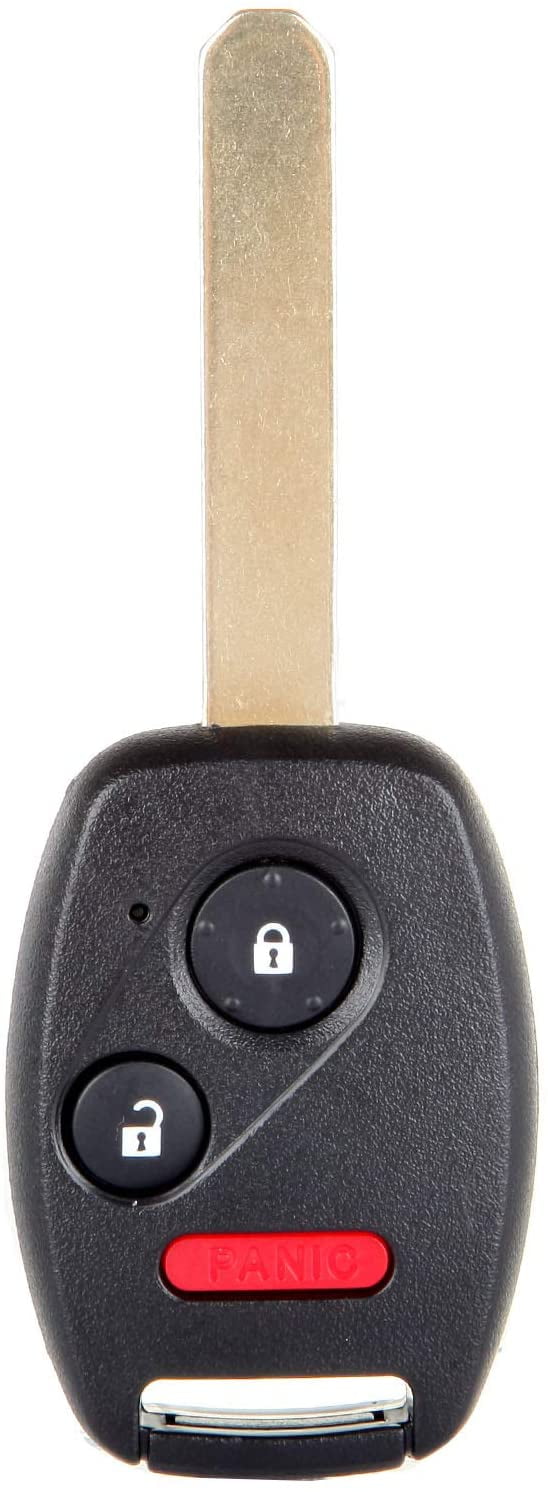 ECCPP Replacement fit for Uncut 433MHz Keyless Entry Remote Key Fob 05-2008 Honda Pilot CWTWB1U545 Pack of 2