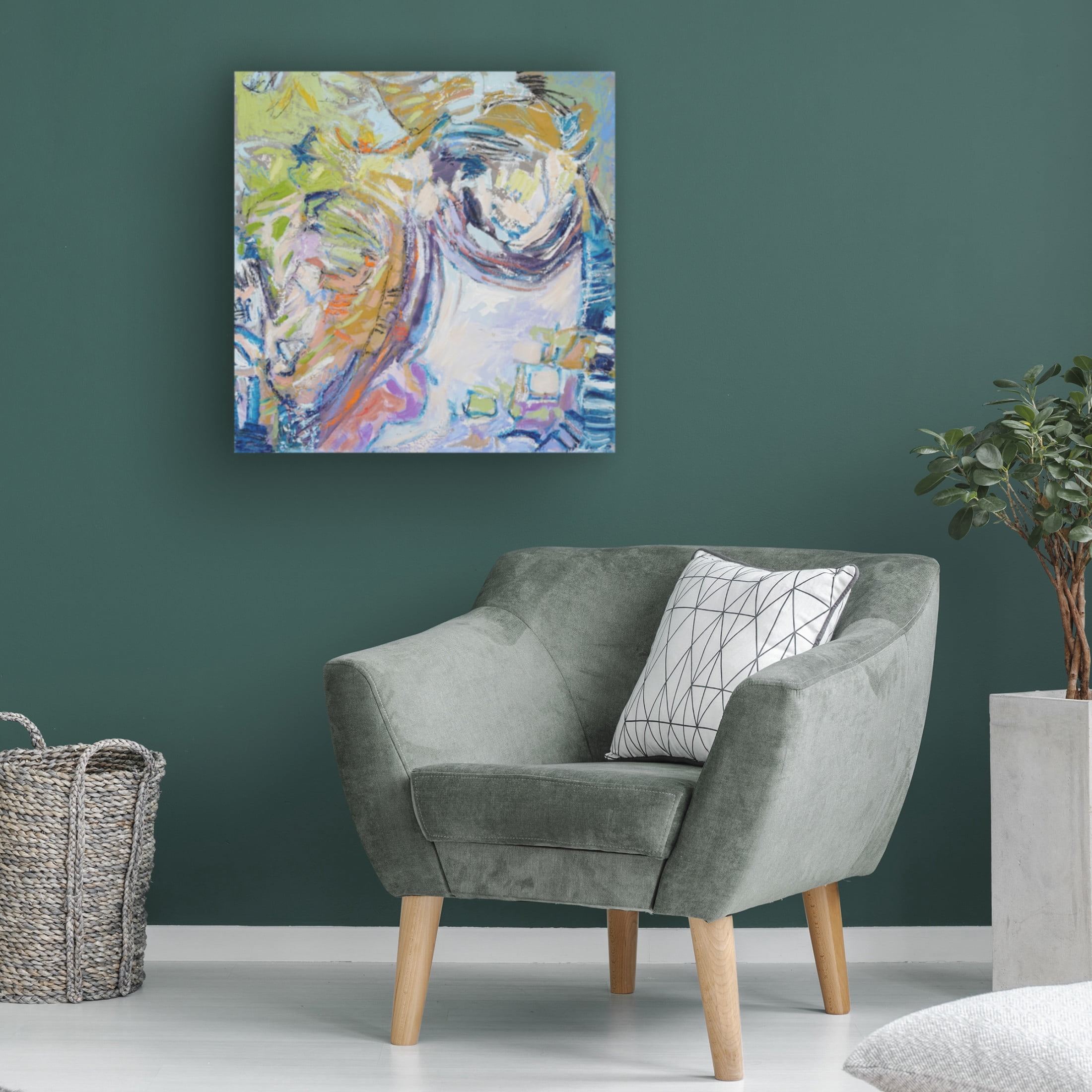 Trademark Fine Art Dorothy Fagan  New Pathways I Canvas Wall Art