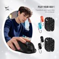 thumbnail image 3 of Magnetic Joy-Con Mouse & Pad Set for NS2, Ergonomic Design, Stable Fixation, Comfortable Grip, Black/Orange Blue Options, 3 of 8