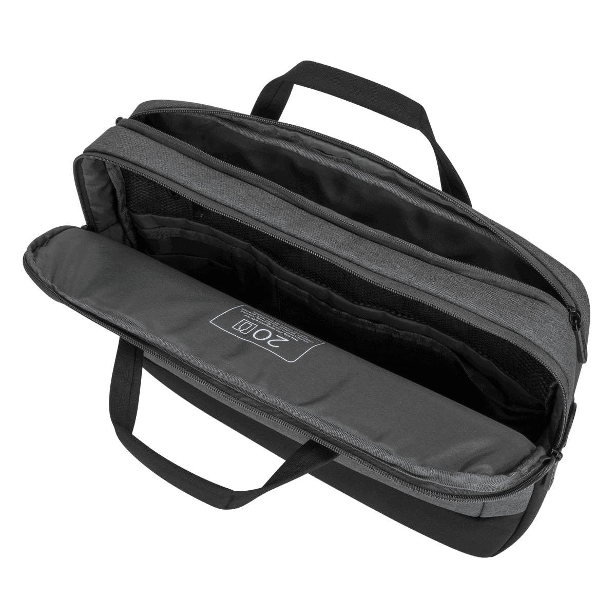 Targus 15.6" Cypress Briefcase with EcoSmart (Light Gray) - TBT92602GL