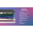 thumbnail image 2 of GoodVibeSleep Soothe Hybrid Foam and Coil 13" Mattress - Twin XL, 2 of 9
