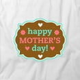 thumbnail image 2 of Happy Mother's Day T-Shirt | Loving Mother White Tee Gift, 2 of 5
