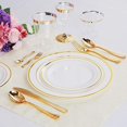 thumbnail image 3 of Plastic Wine Glass Disposable Cup Durable Party Wedding Plastic Cup 190ML 6PC, 3 of 6