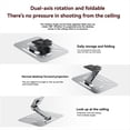thumbnail image 1 of Foldable Projector Stand Desk, Wall and Ceiling Mount Bracket with 180-Degree Rotation for Home Theater Projector Black, 1 of 7