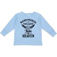 thumbnail image 3 of Inktastic Handpicked for Earth By My Titi in Heaven with Angel Wings Boys or Girls Long Sleeve Toddler T-Shirt, 3 of 5