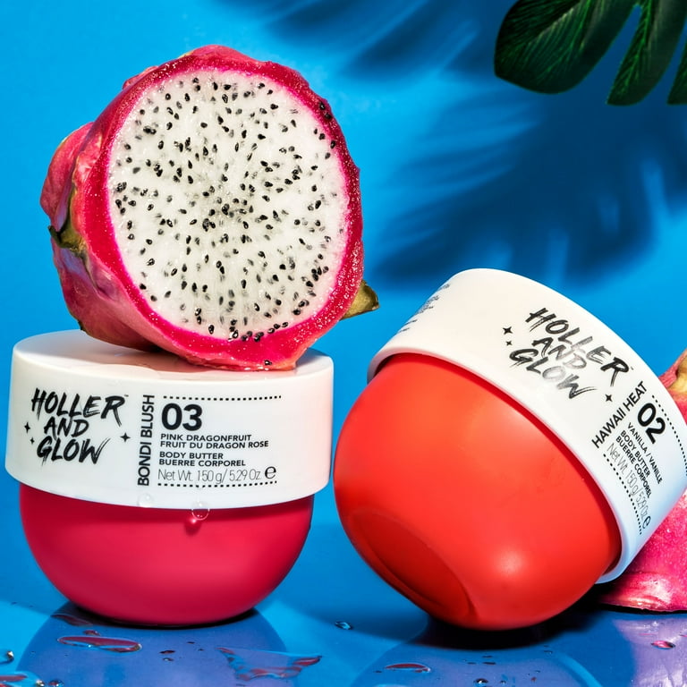 Holler and Glow Hawaii Heat Vanilla Body Butter 150g Moisturizing