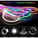 thumbnail image 3 of Letreros de neón Luces de planeta para decoración de pared de dormitorio Luz de neón LED estética alimentada por batería y USB para niñas adolescentes Decoración de fiesta de sala de estar RUIOIU, 3 of 5