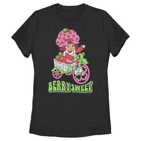 Women's Strawberry Shortcake Berry on a Cart Graphic T-Shirt