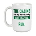 thumbnail image 1 of The Chains on My Mood Swing Snapped White Ceramic Coffee & Tea Mug (15oz), 1 of 3
