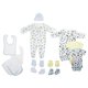thumbnail image 1 of Bambini Neutral Bebé Recién Nacido 11 Pc Ajuar De La Ducha Del Bebé Set De Regalo - Recién Nacido Bambini LS_0130, 1 of 1
