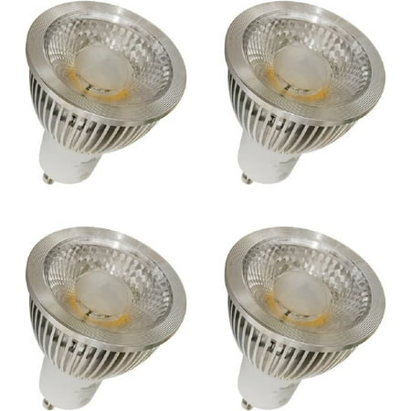

Light Blue USA GU10 Bi-pin LED Light Bulb 6W (50W Equivalent) 550 LM 4000K Natural White - 4 Pack