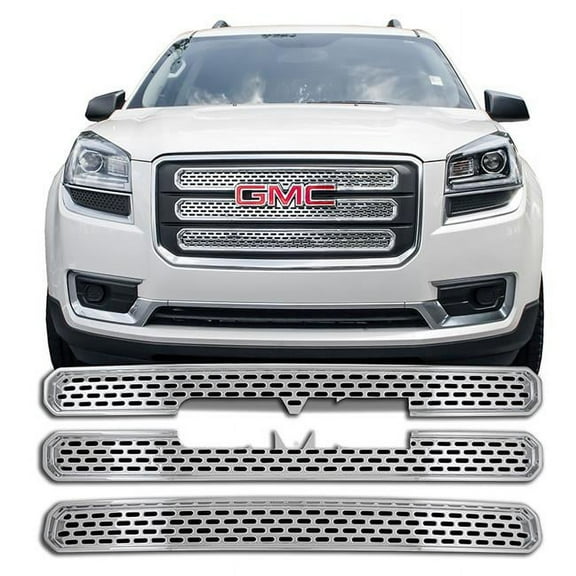 Grille Overlay for 2013-2016 GMC Acadia SLE1, SLE2, SLT 1&2 - Chrome