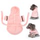thumbnail image 4 of Albornoz Para Mascotas, Multiusos, Cálido, Cómodo, De Felpa, Lindo Cachorro, Pijama Con Capucha Para Perros Y Gatos ANGGREK  AC6732, 4 of 8