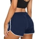 thumbnail image 4 of Pantalones cortos deportivos para mujer con bolsillos Pantalones cortos deportivos con efecto tie dye Pantalones cortos lisos para estar en casa, 4 of 5