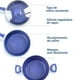 thumbnail image 4 of Juego de Sartenes de Zafiro Antiadherentes Flavor Pan Ideales para Parrilla de Inducción, gas, Calentamiento Uniforme -Cubierta de Zafiro Antiadherente, 4 of 9