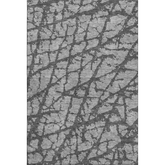 Dalyn Rugs Premium Machine Washable Mayfield AMF972 Gray 3' x 5' Rug