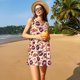 thumbnail image 3 of Balery rock music Skull record Vestidos de verano para mujer con estampado: vestido holgado sin mangas, vestido playero informal y cómodo para días calurosos., 3 of 7