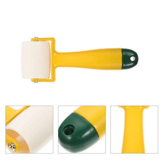 NIYANGLE 1-Pack Round Wallpaper Seam Roller for Wall Repair, 7.4 x 1.8 Inches, and Easy to Use