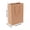 Coffee - 28x10x20cm, variant on MATROOY 20pc Coffee/White Kraft Paper Bags with Handles Mixed Size Gift Shopping Bag-Coffee - 12x5.8x16cm