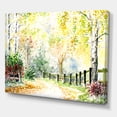 thumbnail image 3 of Designart ' Autumn Countryside The Afternoon Landscape ' Traditional Canvas Wall Art Print, 3 of 4