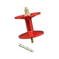thumbnail image 3 of Carrete de línea para herramienta de pesca, ampliamente utilizado, pieza portátil, resistencia redonda, carrete de repuesto poco profundo para pesca Rojo, 3 of 8