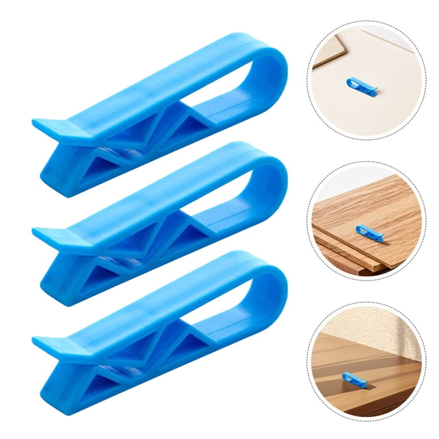 unbranded 40Ud Sujetadores Multifuncionales Para Bolsas De Basura Con Gancho Plástico Azul Para Botes