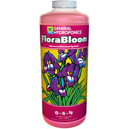 General Hydroponics FloraBloom Plant Nutrients 1 - Case Of: (Best Hydroponic Nutrients For Vegetables)