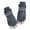 Gray, variant on Winter Ski Gloves with Touch Screen, Waterproof Thick Fleece Lined Thermal Gloves, Windproof Cold Weather Riding Gloves for Cycling, Hiking, Running and Snow Sports-Black
