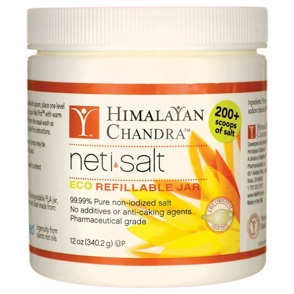 Himalayan Institute Neti Wash Neti Pot Salt - 10 oz Allergy and Sinus