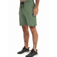 thumbnail image 3 of Men's Short Athletic Light-Weight Breathable Stretch Quick Drying Gym Workout Shorts with Pockets Light Green XXXL, 3 of 8