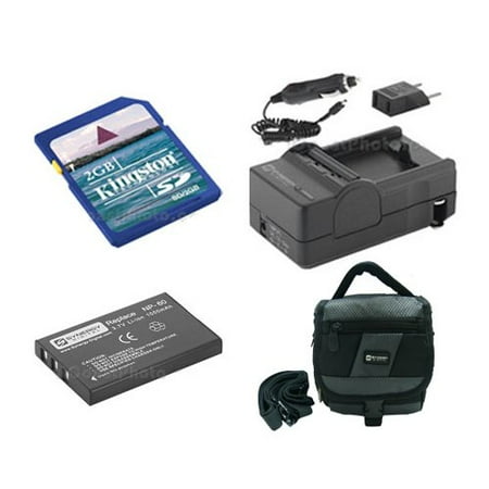 Kodak Digital Frame Faceplate (Kodak Z760 Digital Camera Accessory Kit includes: SDNP60 Battery, SDM-143 Charger, KSD2GB Memory Card, SDC-27)