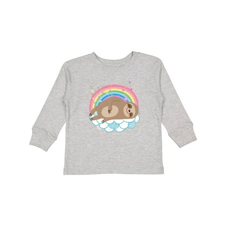 

Inktastic Sloth Lover Cute Animal Gift Toddler Toddler Girl Long Sleeve T-Shirt
