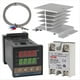 thumbnail image 1 of Controlador de Temperatura PID -C100 Kit Termostato Alto Voltaje 100ACV A 240ACV+Relé SSR 40DA+ Sonda K, 1 of 5