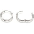 thumbnail image 3 of 5 Pairs 202 Stainless Steel Hoop Earrings Set for Women Men 316 Stainless Steel Tiny Cartilage Hoop Earrings for Multiple Piercing Jewelry Gift 18-19mm, 3 of 3