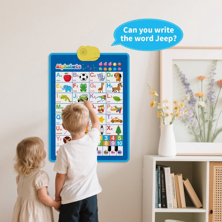 Dammyty Electronic Alphabet Poster, Ages 1-3 photo 7