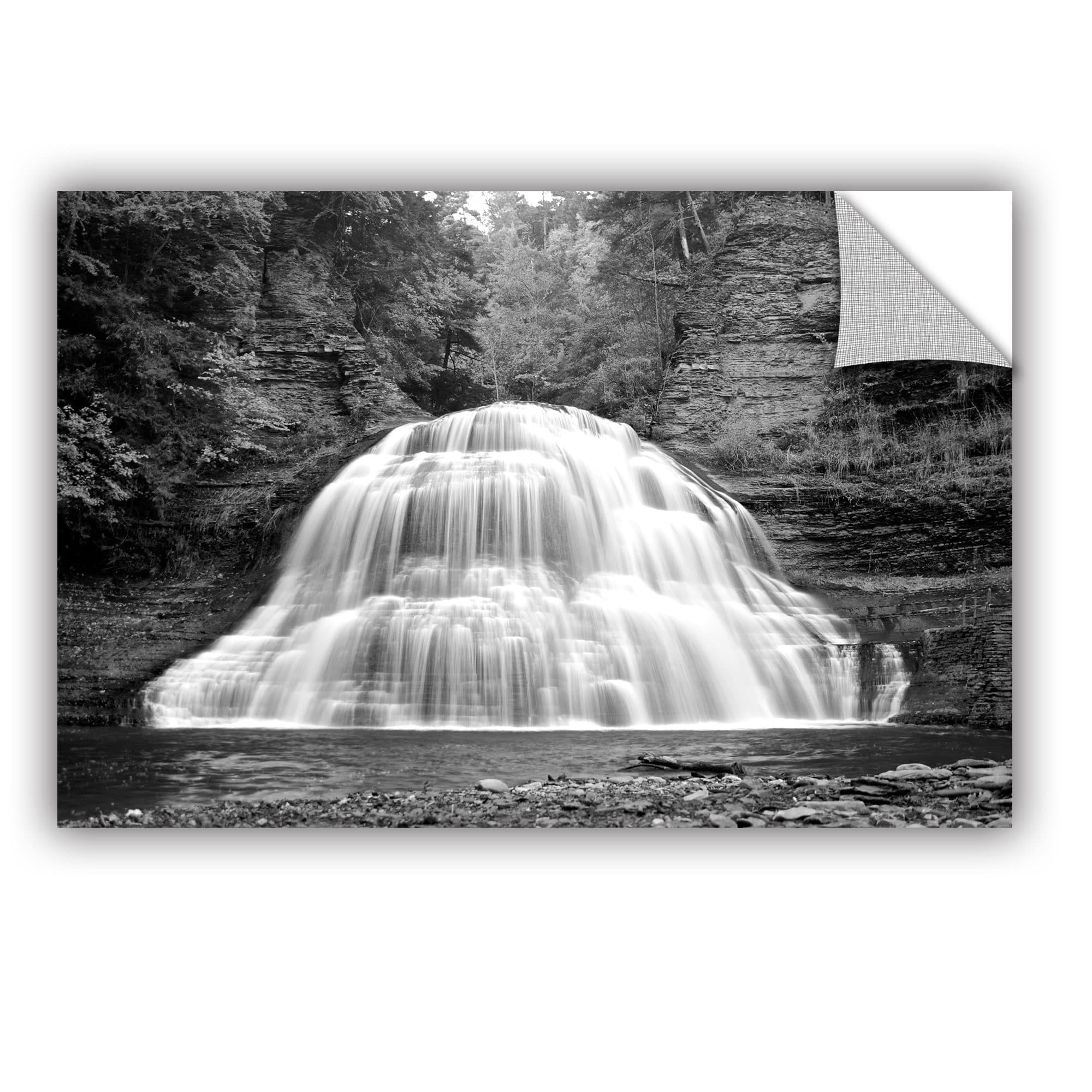 ArtWall Dan Wilson "New York Treman Falls" ArtAppealz Removable Wall Art