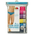 thumbnail image 4 of Women's Heather Low-Rise Hipster Panties, 6 Pack, 4 of 4