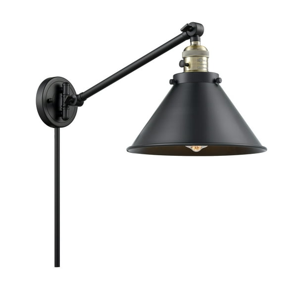 Innovations Lighting 237 Briarcliff Briarcliff 1 Light 25" Tall Wall Sconce - Black