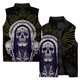 thumbnail image 4 of Chaleco de punto fresco para hombres, chaleco acolchado para hombres con diseño de huesos, chaleco con estampado digital 3D de calavera y esqueleto, chaquetas de invierno modernas para hombres de alta, 4 of 5