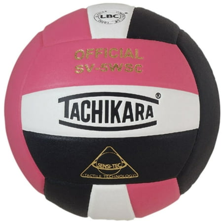 Tachikara Lightweight Volleyball, Super Soft Sensi Tec Composite Pink, 2 lbs