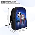 thumbnail image 2 of Nightmare Before Christmas Sacs à Dos pour Enfants Sac d'École Sac à Dos Décontracté pour Voyage Randonnée, 2 of 3