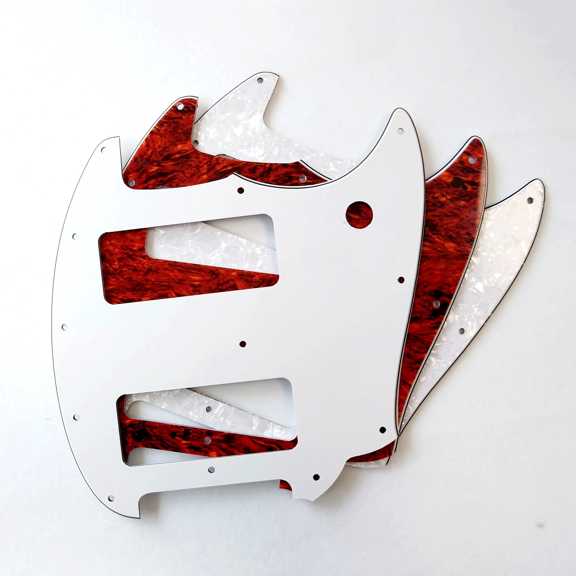 Custom Guitar Pickguard for Fender OffSet Series Mustang Style Electric Guitars Replacement Parts