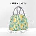 thumbnail image 2 of Easygdp Pineapples1 Bolsa de Almuerzo Insulada Grande, Forro de Aluminio, Diseño Espacioso, a Prueba de Fugas, Ideal para Trabajo, Picnics, Viajes y Actividades al Aire Libre, 2 of 6