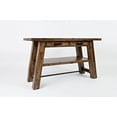 thumbnail image 4 of Jofran Cannon Valley Distressed Industrial Trestle 50" Sofa Table, 4 of 8