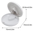 thumbnail image 3 of Awdenio New Creative Circular Medicine Cutter Medicine Dispenser Medicine Shredder, 3 of 9